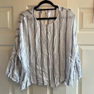 Black and white striped shirt